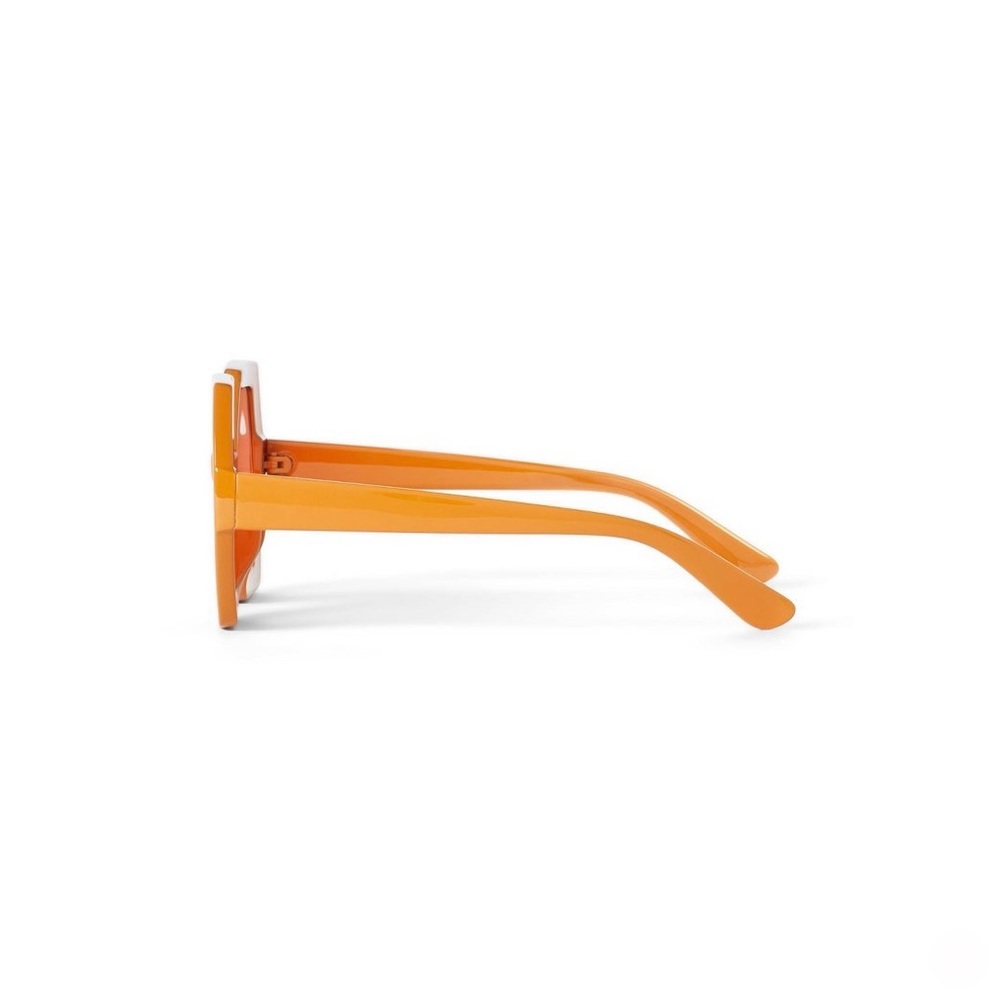 🎉sale🎉NWT Kika Vargas x Target Oversized Sunglasses (only)-orange - Picture 3 of 6